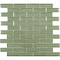 Msi Evergreen SAMPLE Textured Beveled Subway Glass Mesh-Mounted Mosaic Wall Tile ZOR-MD-0315-SAM - alternate 3